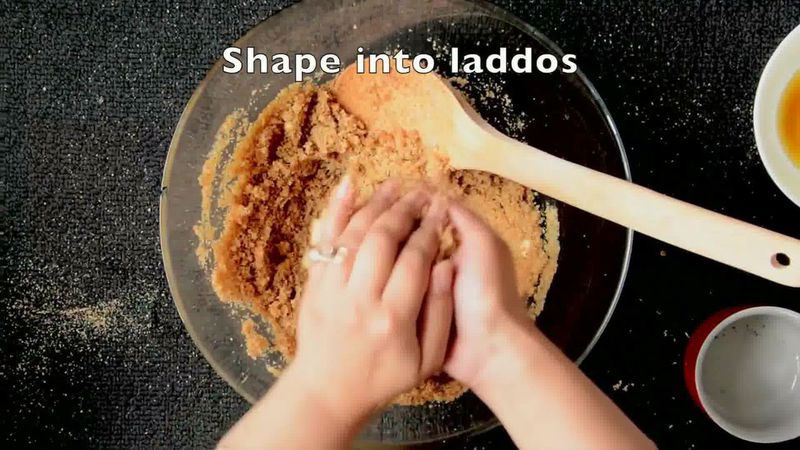 Image of the recipe cooking step-1-12 for Rajasthani Dal Baati Churma Recipe