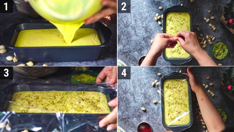 Image of the recipe cooking step-1-5 for Best Kesar Pista Ice Cream