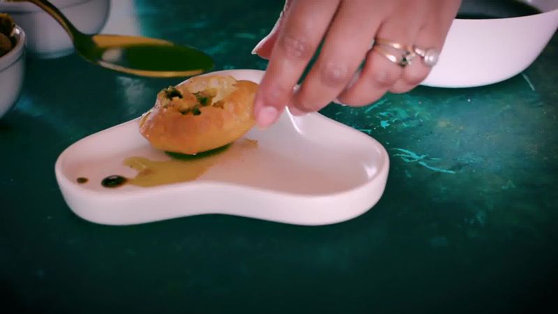 Image of the recipe cooking step-6-4 for Complete Pani Puri Recipe - Golgappa