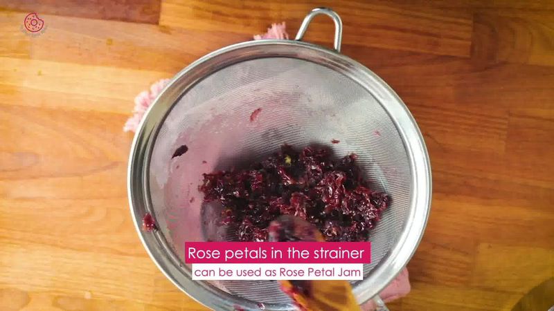 Image of the recipe cooking step-1-12 for How to make Rose Syrup